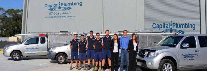 Capital plumbing team