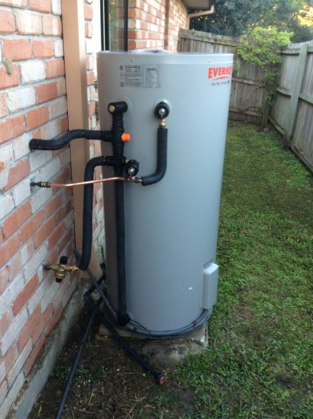 Hot water cylinder