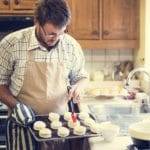Man Apron Cooking Baking Bakery Concept